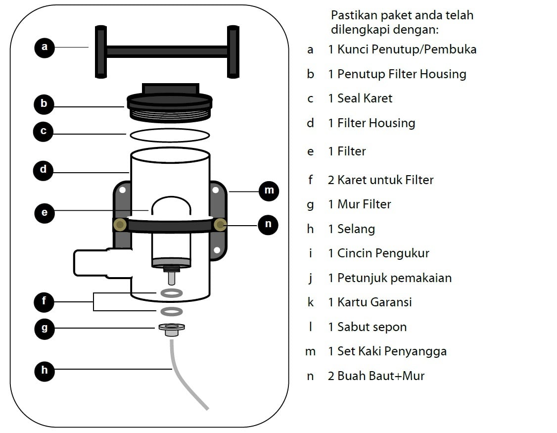  Filter Air Keran Nazava air minum sehat langsung dari 